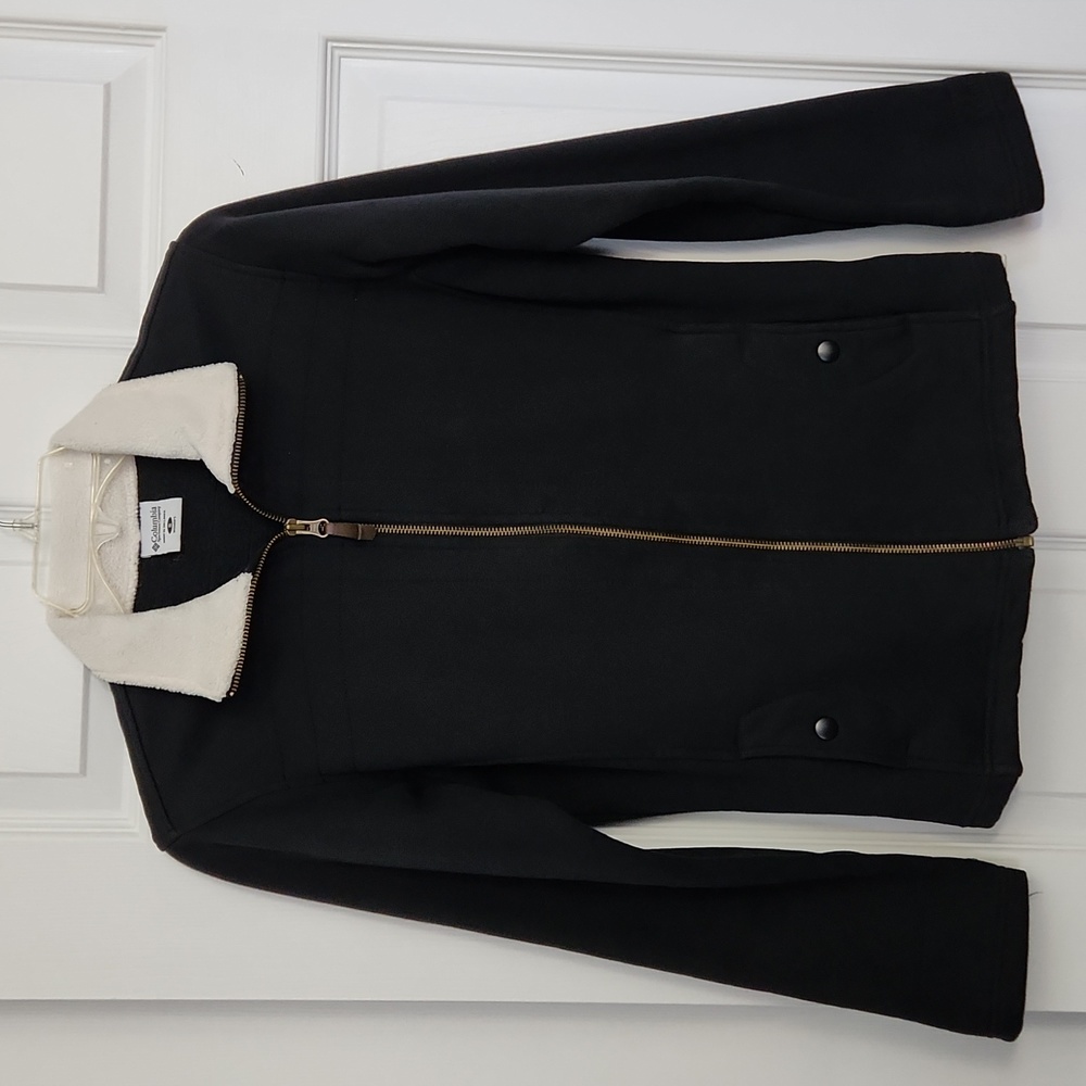 Columbia Women's Cotton Fleece Lined Full Zip Jacket, Small